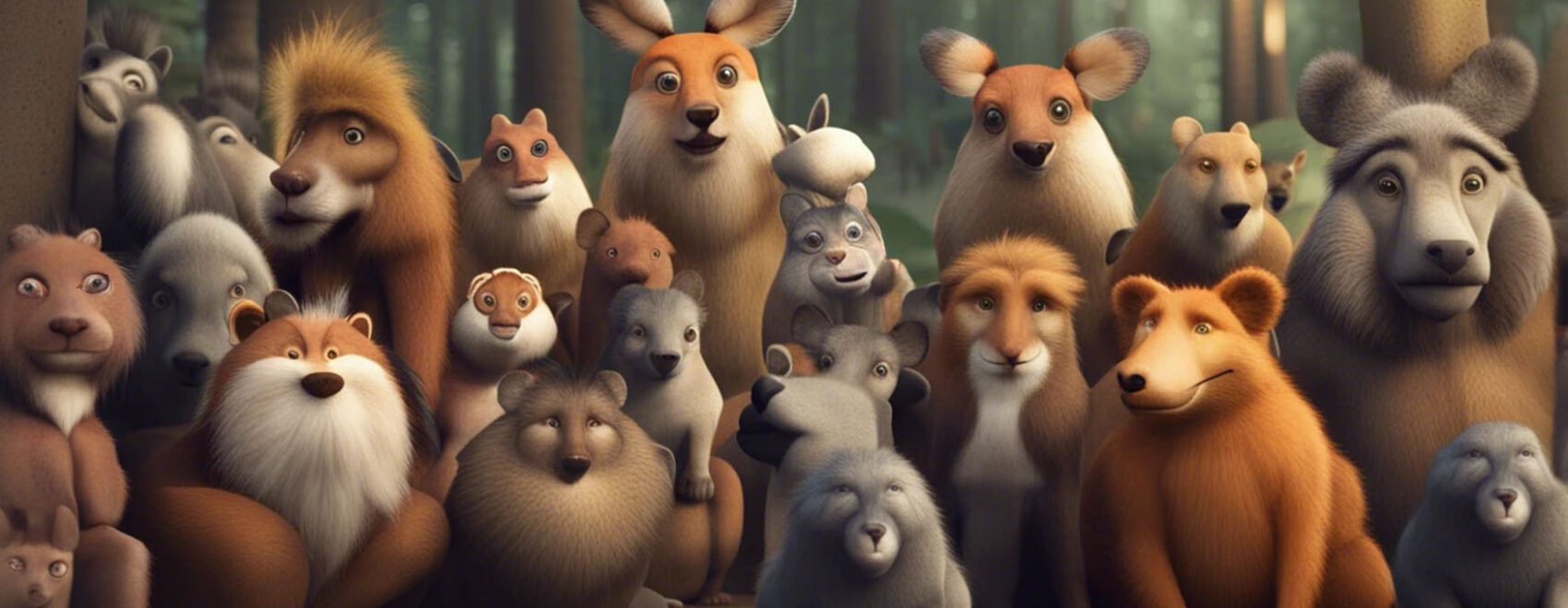 Various animals waiting for No Charge Guru image