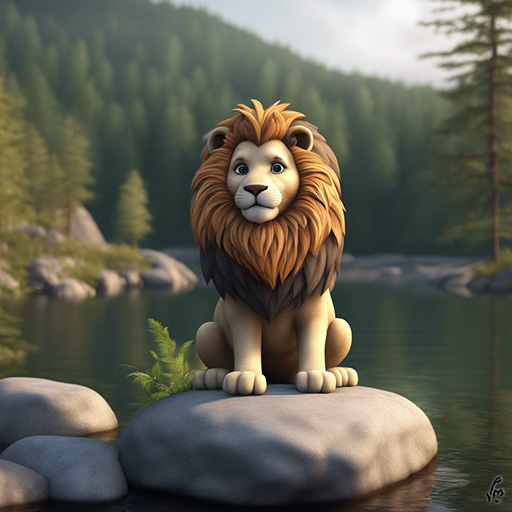 Lion on a Rock